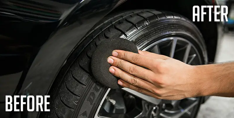 Use Tire Blackening Solutions