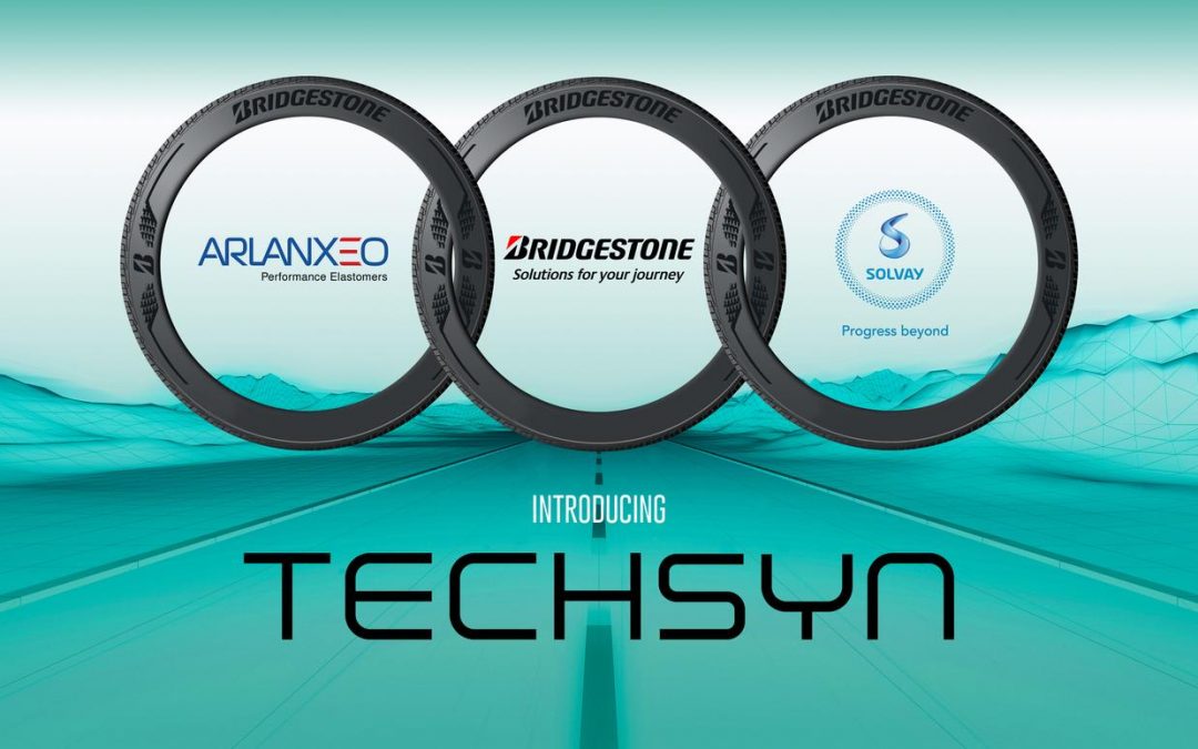 Bridgestone, Arlanxeo and Solvay bring TECHSYN tire technology platform onto the market