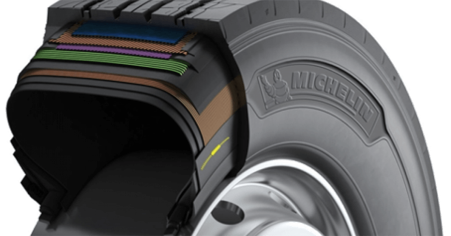 Michelin connects tires via RFID