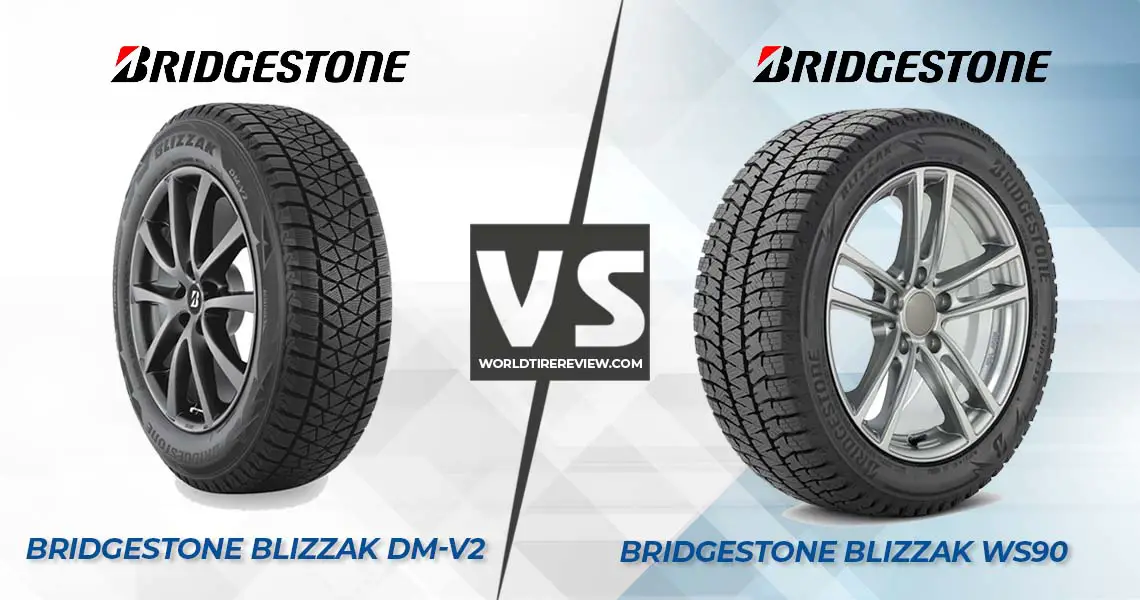 Bridgestone Blizzak DM-V2 vs WS90