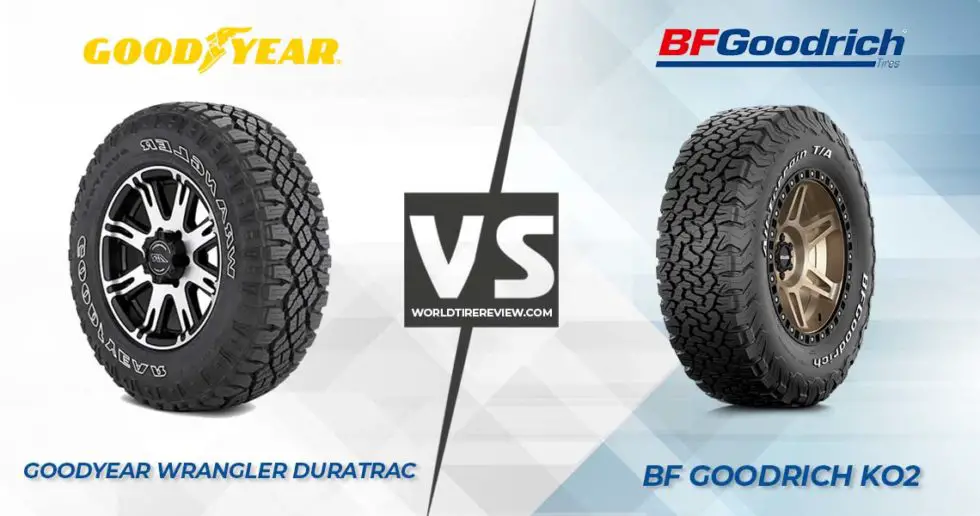 Goodyear Wrangler Duratrac Vs Bfgoodrich Ko2 Showcase 5511