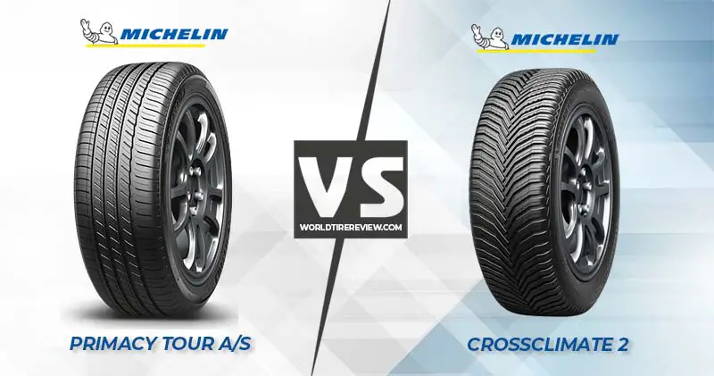 Michelin crossclimate 2 vs primacy tour as