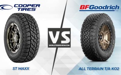 Cooper ST Maxx vs BFGoodrich All Terrain T/A KO2 In 2022