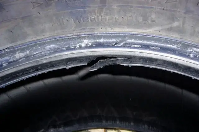 tire bead damage