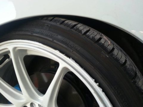 bike fender rubbing tire