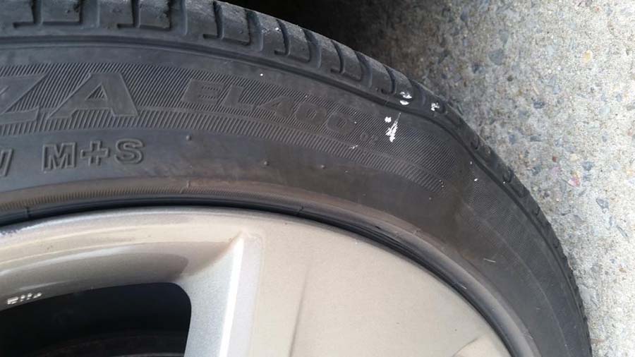 Tire Damage From Hitting Curb - Everything You Should Know