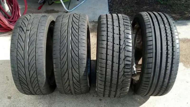 mismatched tire